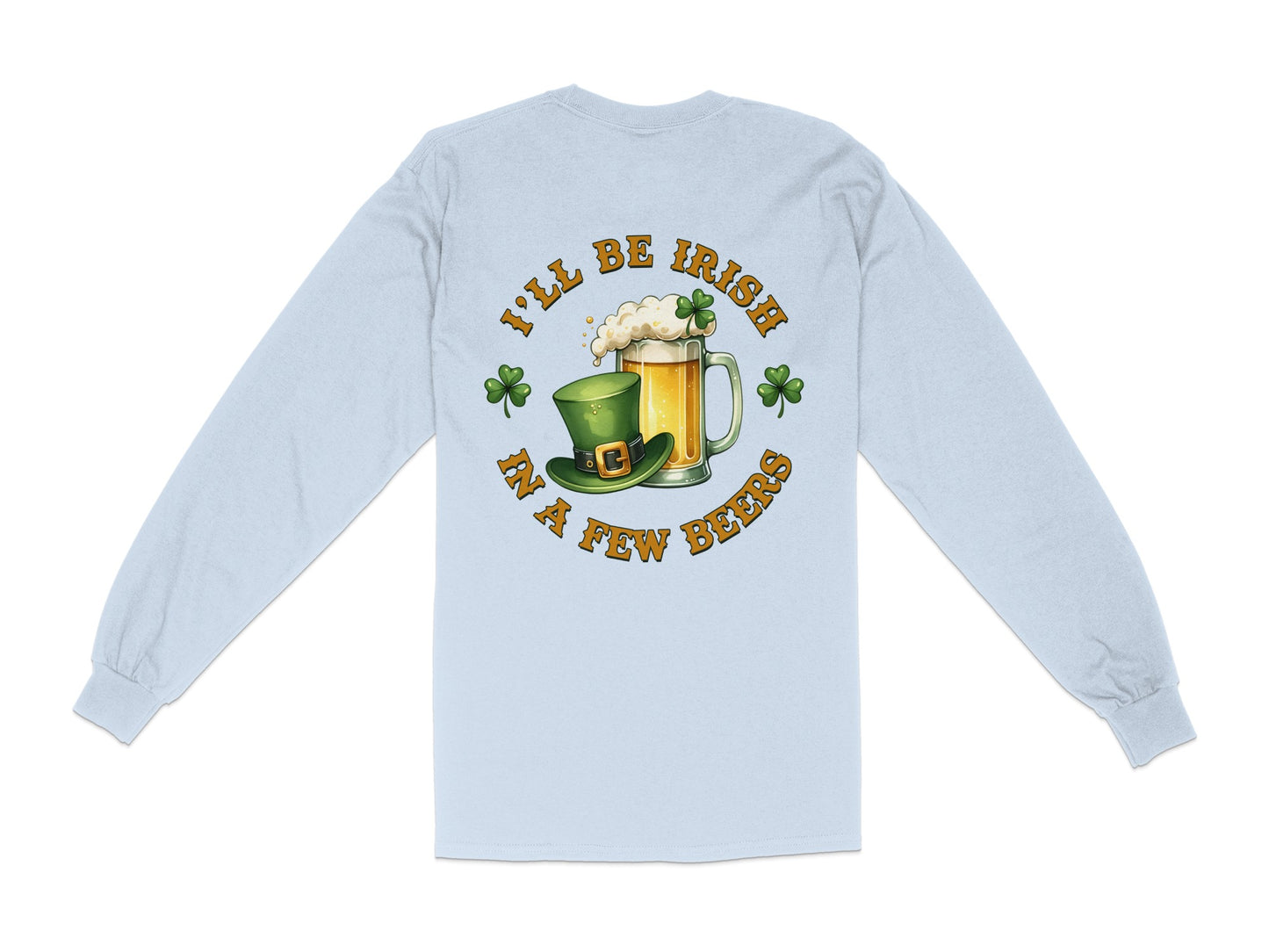 Scrappy Malone's Bar, Shamrock Decor, St Patricks Day, Irish Pub Sign, Gift for Pub Owner, Home Bar Decor T-Shirt - Scrappy Malone's Bar 100-Proof Humor - Cloud 16 Clothing Co.