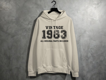 Vintage 1983 All Original Parts Included Hoodie