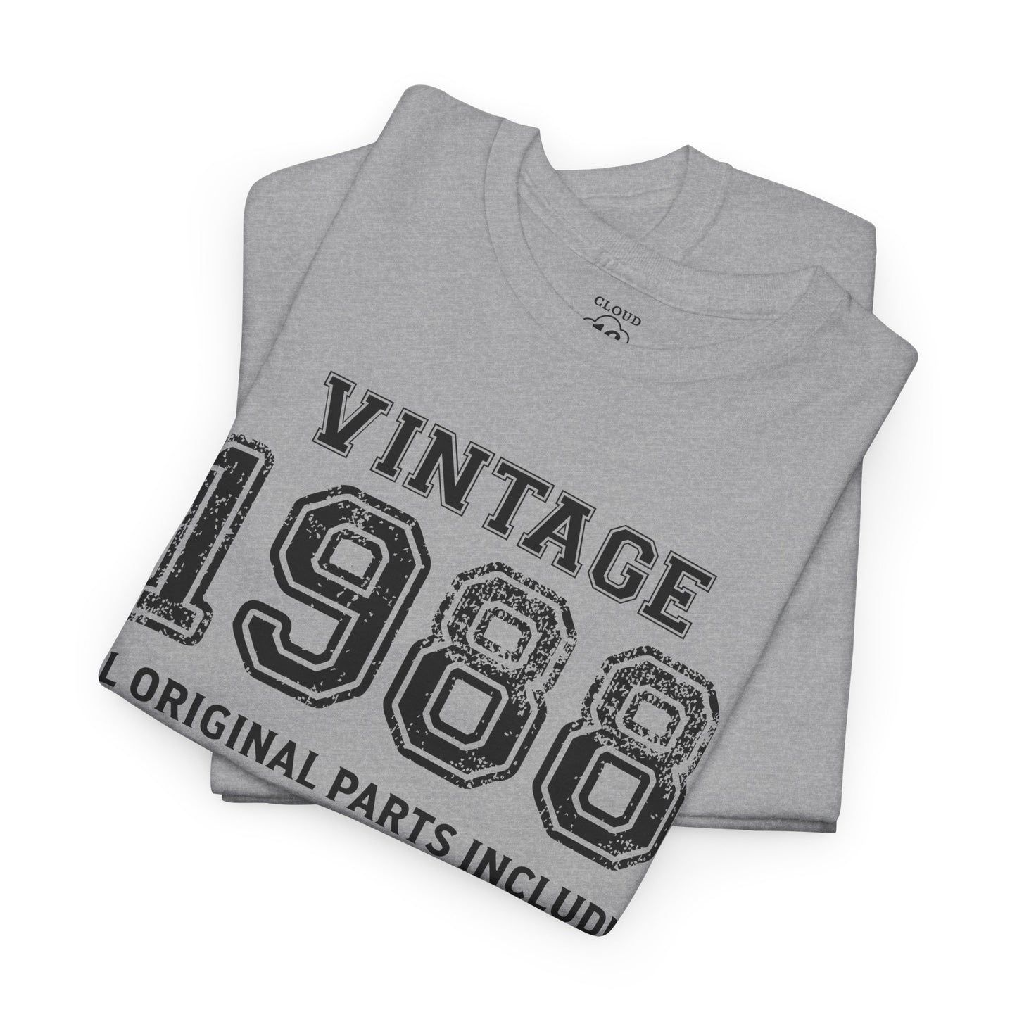 Vintage 1988 Retro T-Shirt - Premium Unisex Cotton Tee