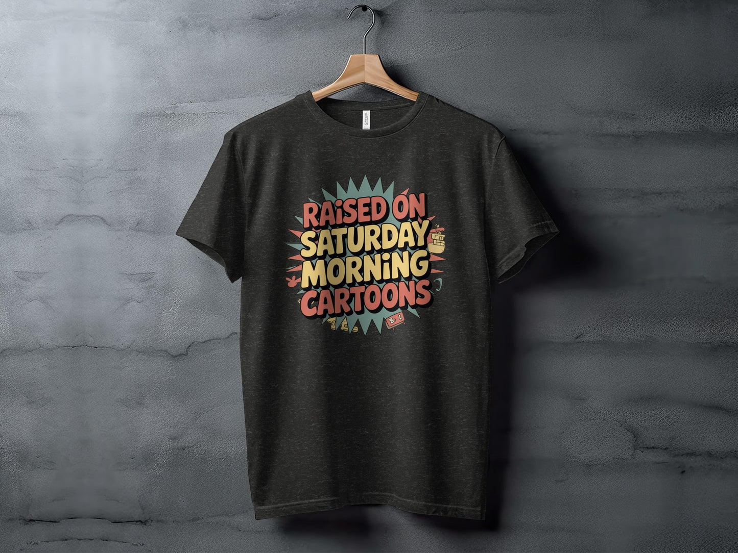Raised On Saturday Morning Cartoons T-Shirt