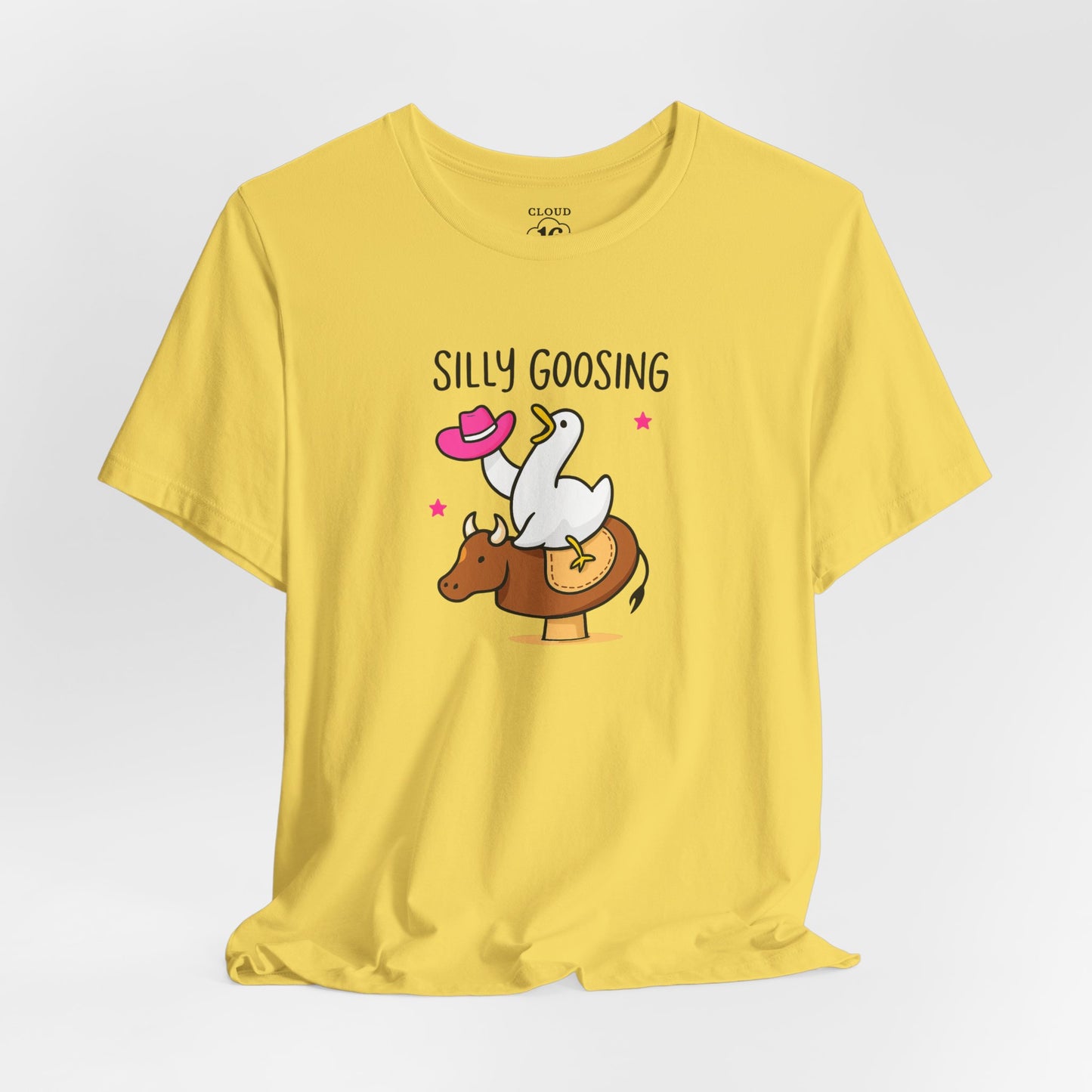 Silly Goosing Women's Tee - Funny Animal Graphic T-Shirt