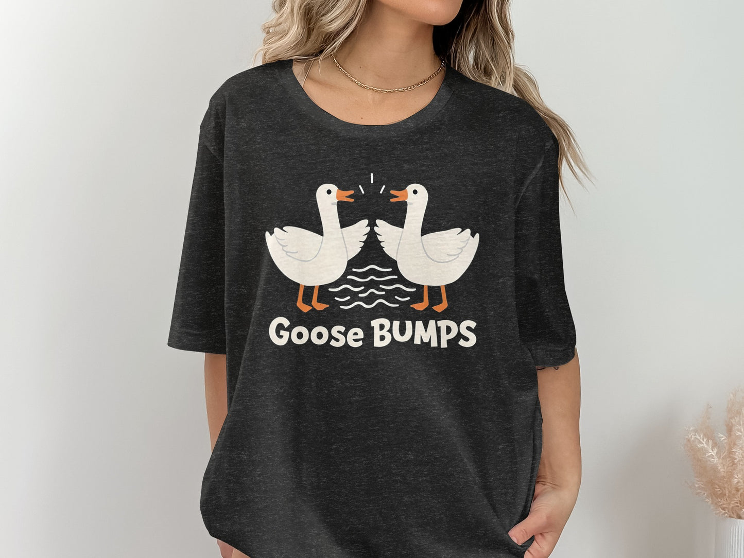 Goose Bumps Graphic T-Shirt Fun and Quirky Design