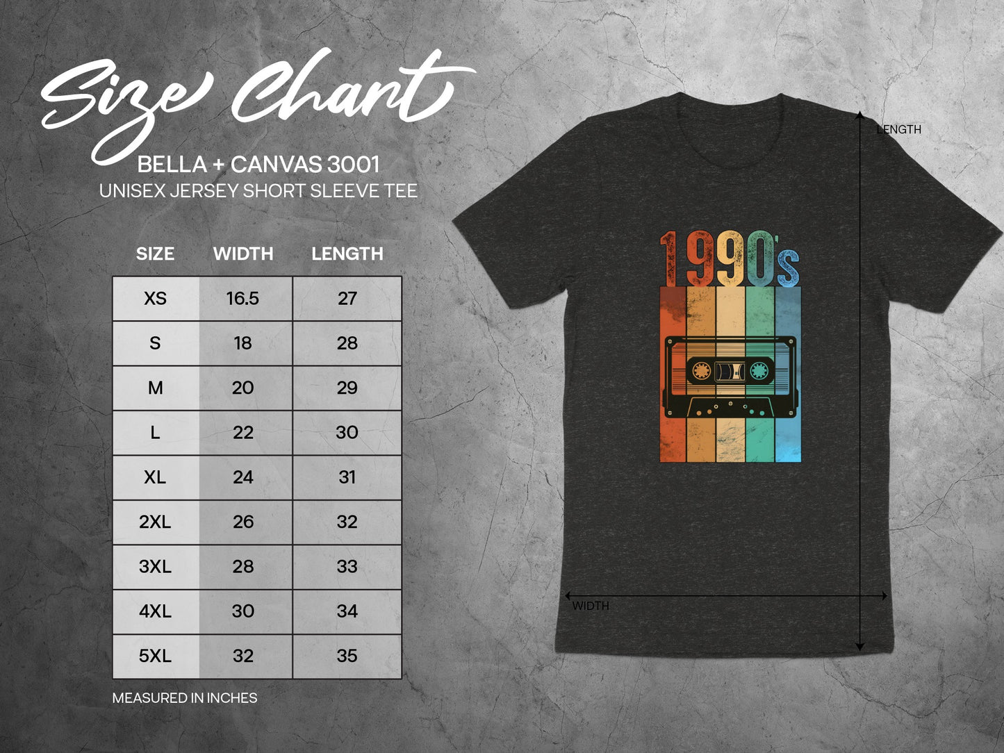 Retro 1990s Cassette Tape Design T-Shirt
