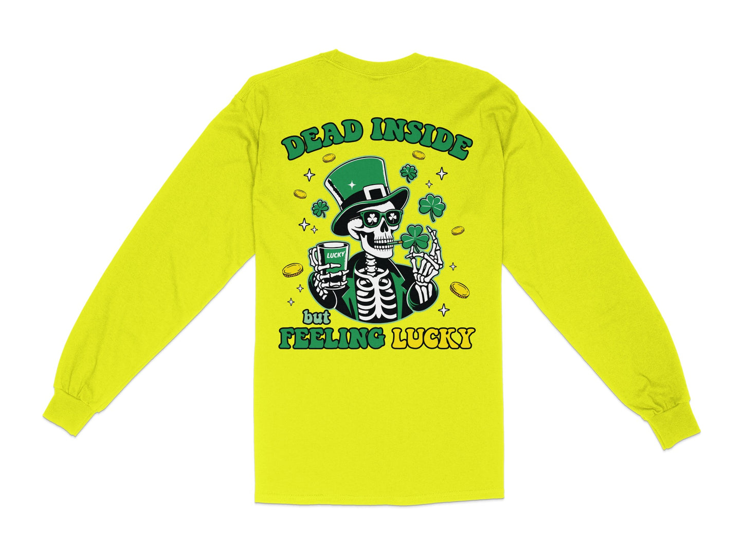 Scrappy Malone's Bar, Unique Design, Other Products, Bar Decor, Irish Theme, Lucky Clover Design, St Patricks Day Gift, Green, Circle T-Shirt - Scrappy Malone's Bar 100-Proof Humor - Cloud 16 Clothing Co.