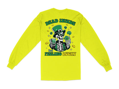 Scrappy Malone's Bar, Unique Design, Other Products, Bar Decor, Irish Theme, Lucky Clover Design, St Patricks Day Gift, Green, Circle T-Shirt - Scrappy Malone's Bar 100-Proof Humor - Cloud 16 Clothing Co.