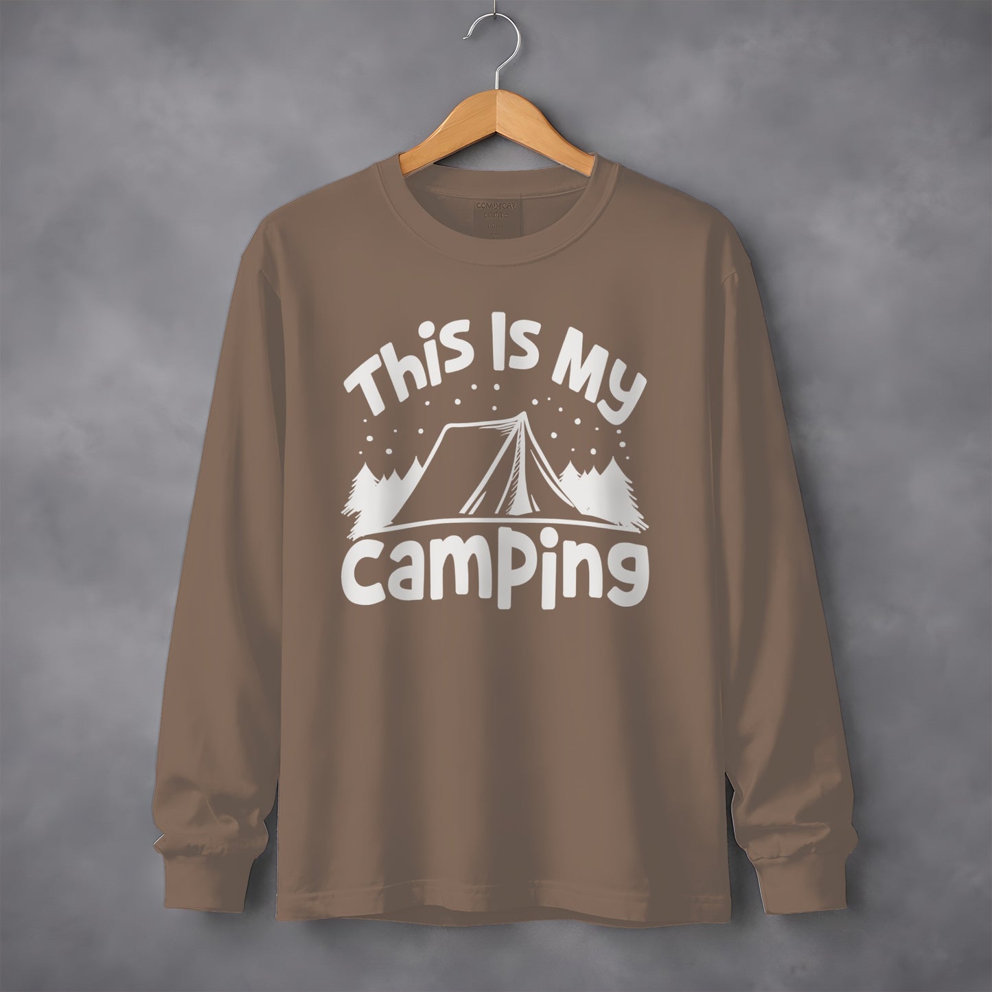 This Is My Camping Graphic Long Sleeve Shirt Product