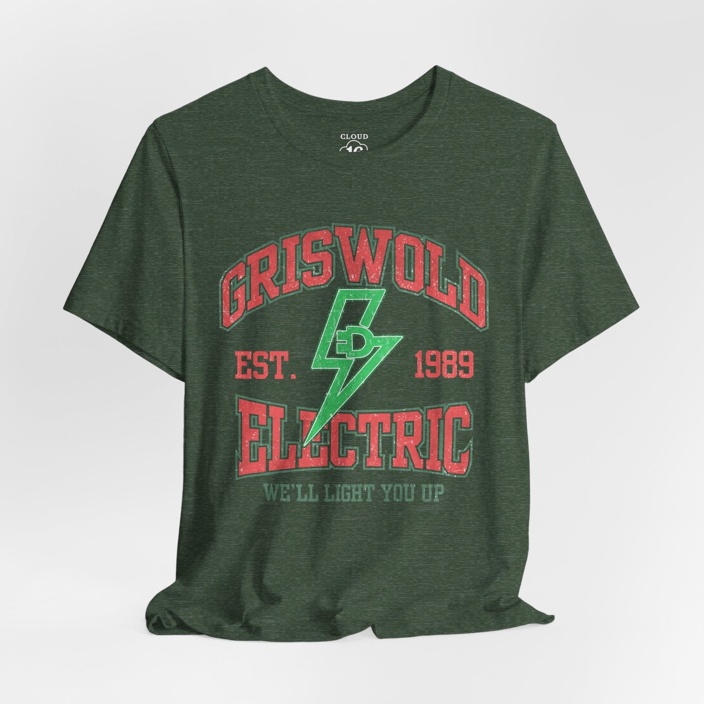 Griswold Electric Christmas Lights T-Shirt - Retro Holiday Graphic Tee