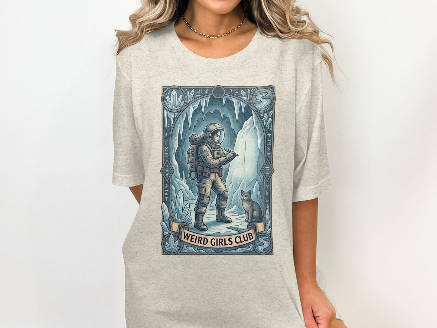 Weird Girls Club Cosmic Explorer T-Shirt - Black Label Series