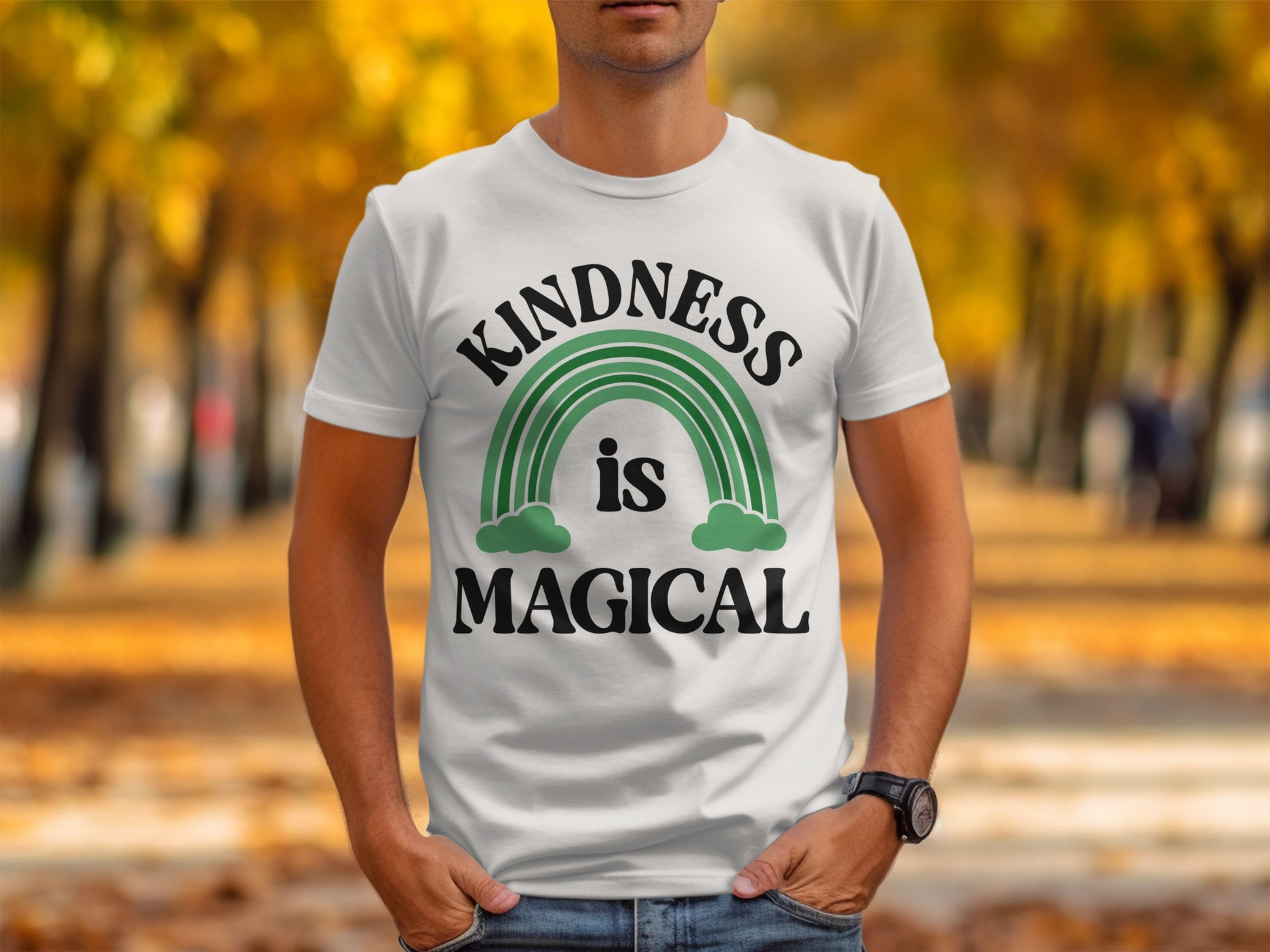 Kindness Is Magical Rainbow Inspirational Shirt