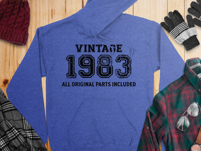 Vintage 1983 All Original Parts Included Hoodie