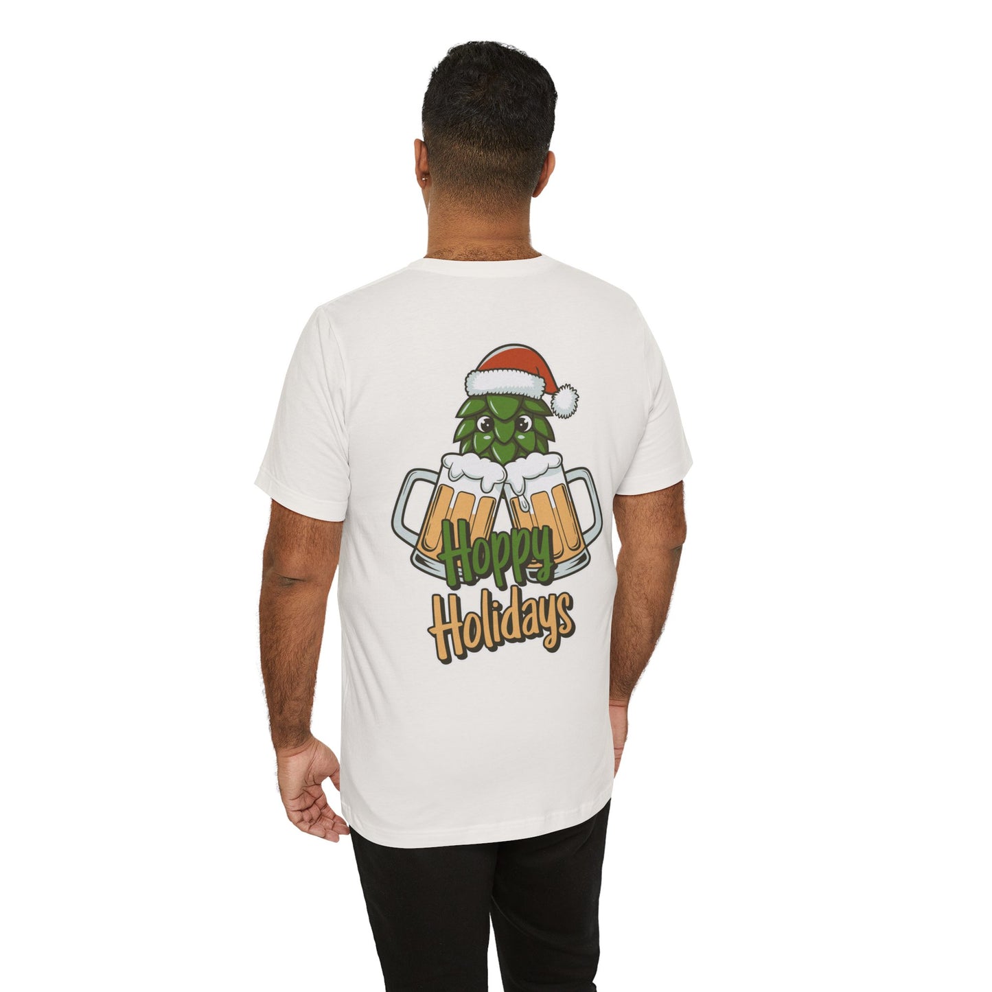 Scrappy Malone's Bar 'Hoppy Holidays' Christmas Tee