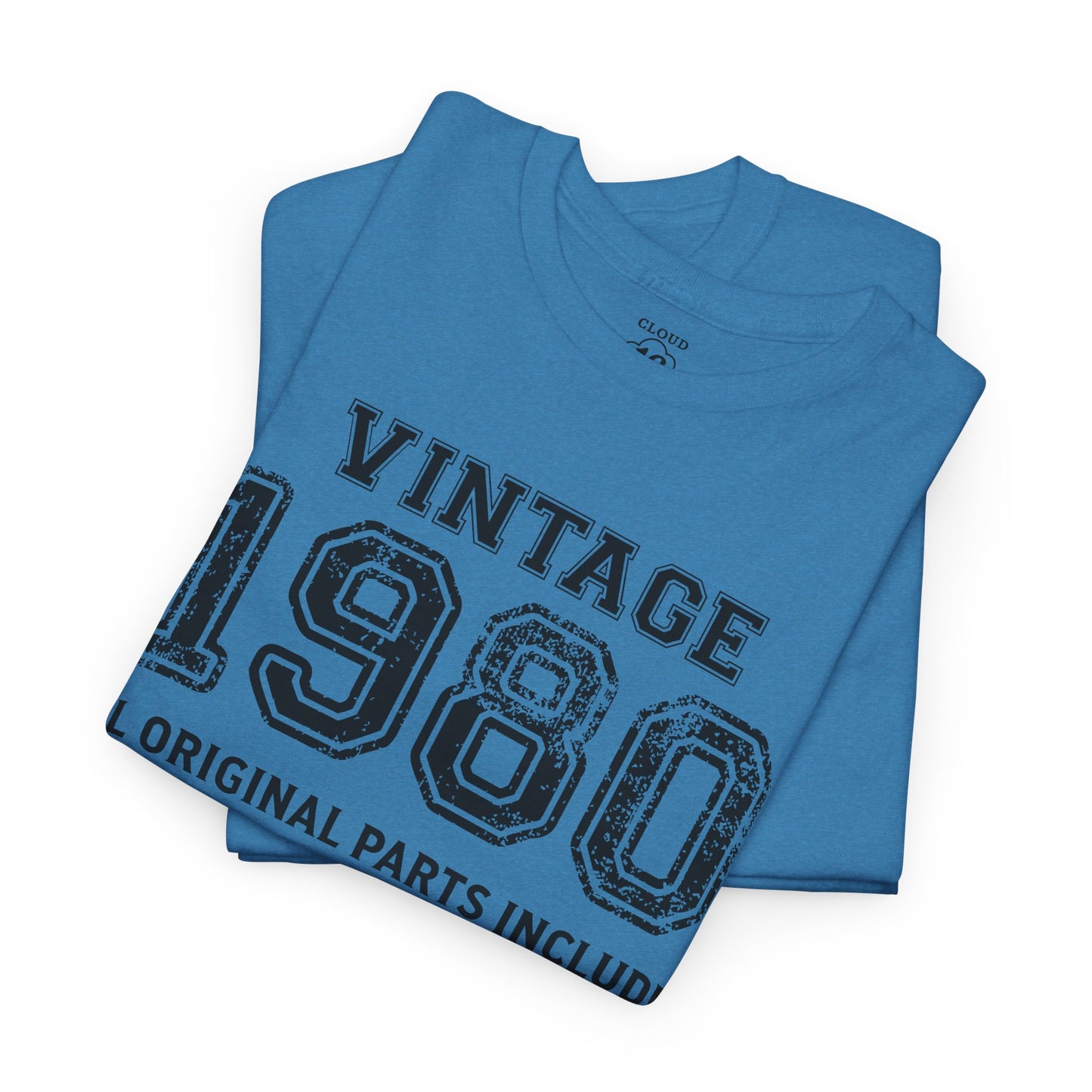 Vintage 1980 Retro T-Shirt - Premium Unisex Cotton Tee