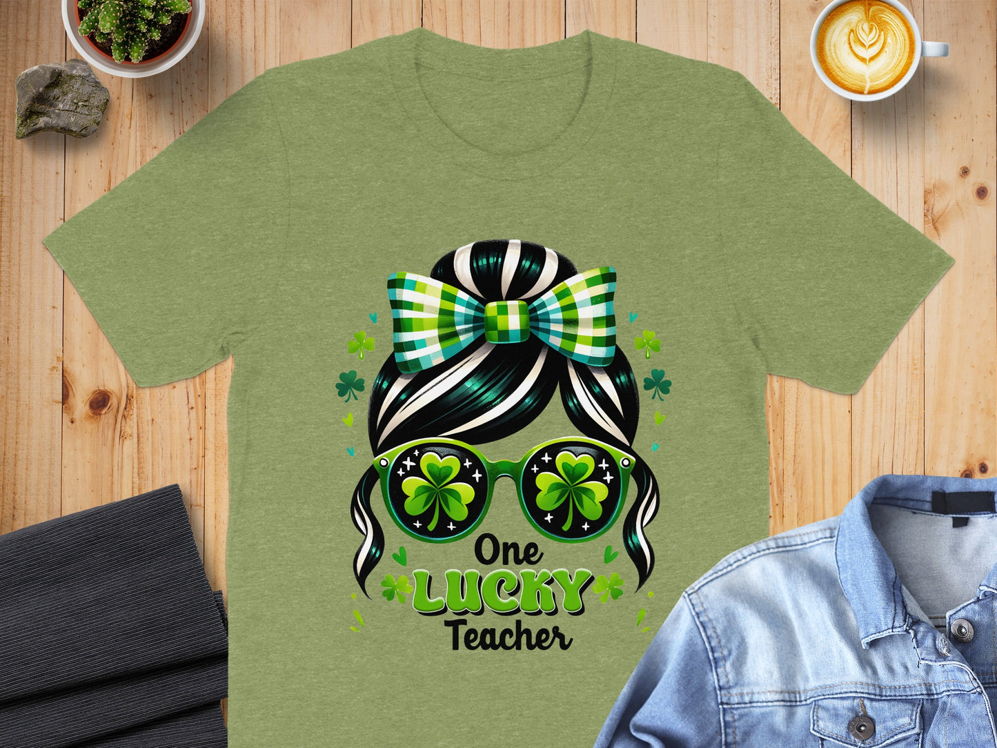 One Lucky Teacher St. Patrick's Day Graphic T-Shirt