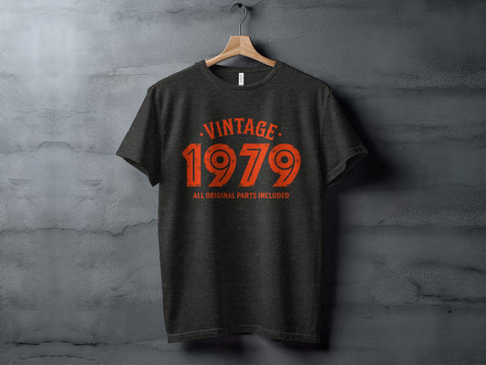 Vintage 1979 All Original Parts Graphic T-Shirt