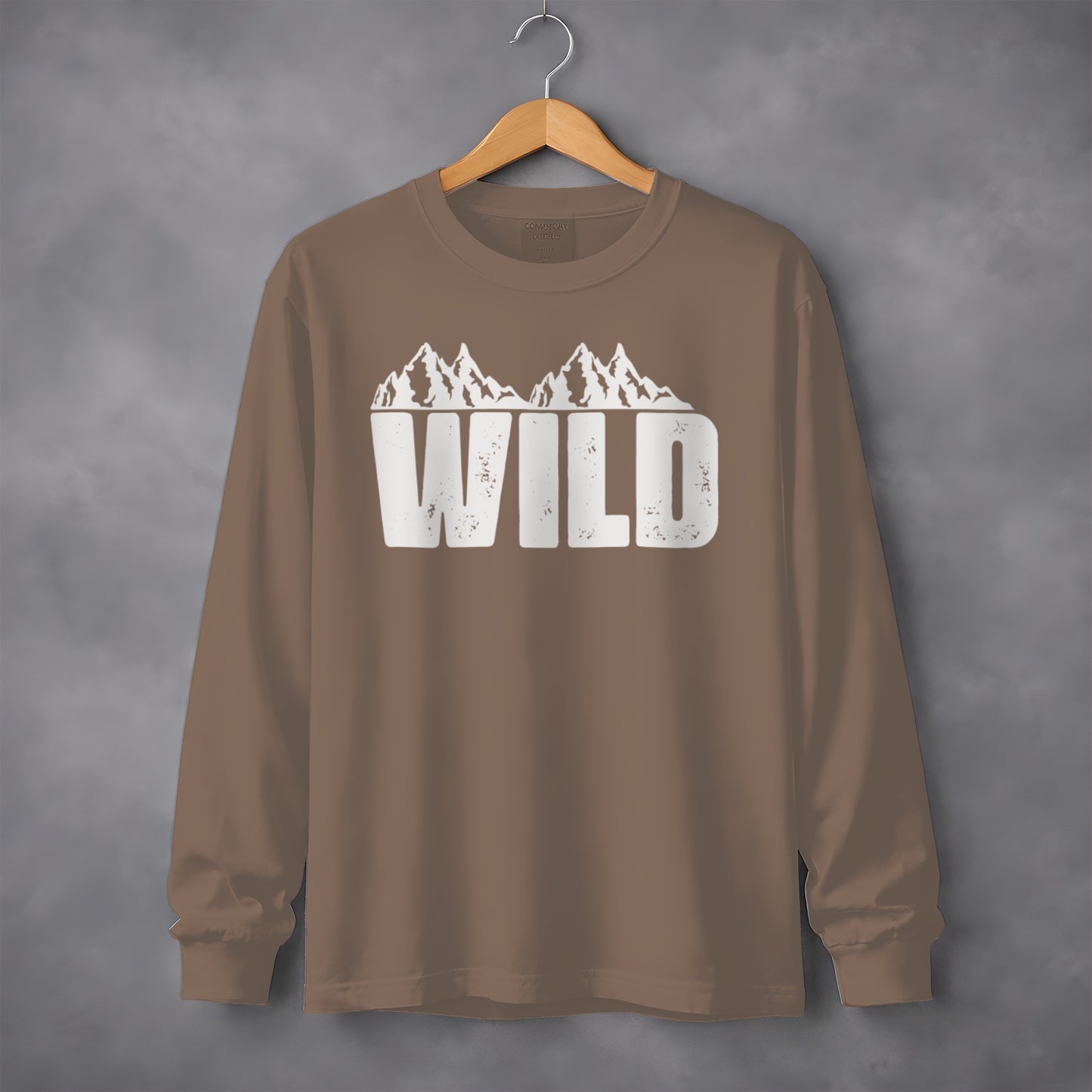Wild Graphic Long Sleeve Tee perfect for Outdoor Adventures