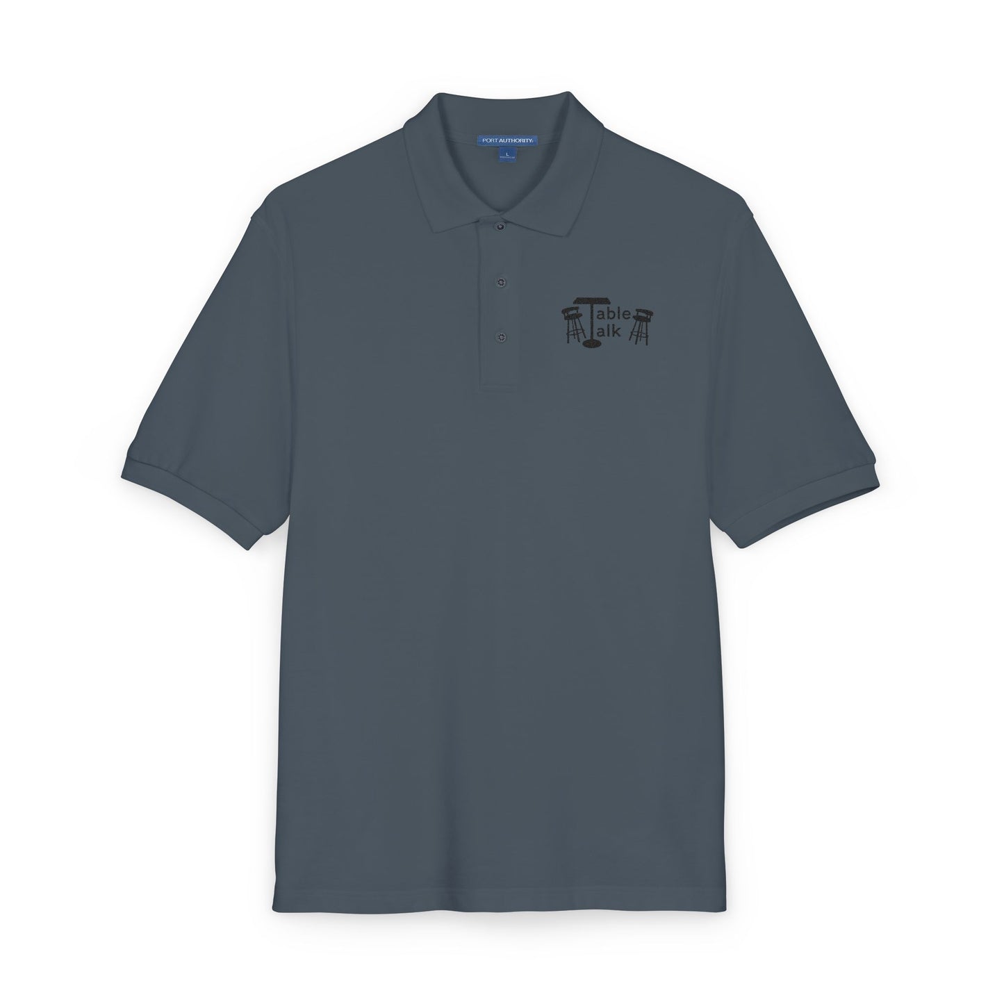Table Talk Logo Embroidered Polo Shirt