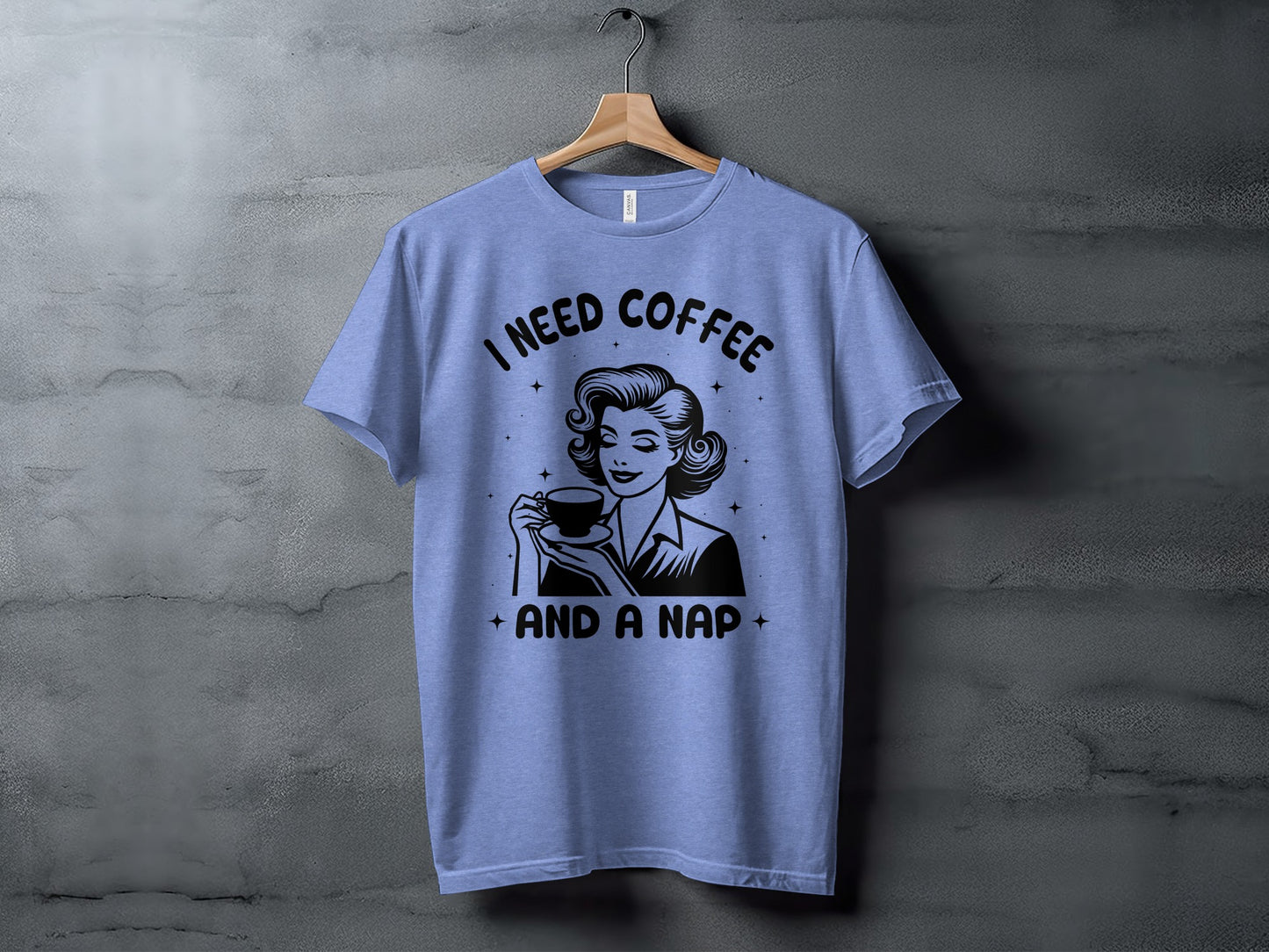 I Need Coffee And A Nap Graphic T-Shirt