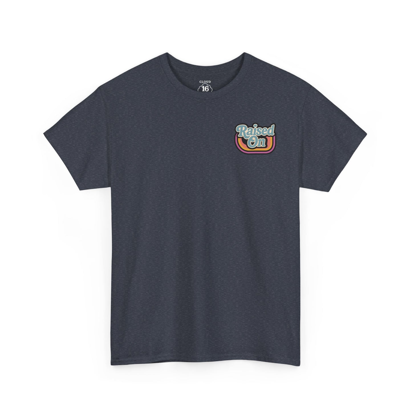 90s Retro Vibes Heavy Cotton T-Shirt - Unisex Nostalgic Tee