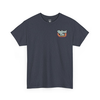 90s Retro Vibes Heavy Cotton T-Shirt - Unisex Nostalgic Tee