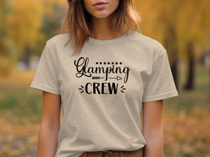 Glamping Crew Camping with Friends Family Outdoors T-Shirt T-Shirt - Outdoor & Adventure Collection - Mile Marker 16 Gear by Cloud 16 Clothing Co.