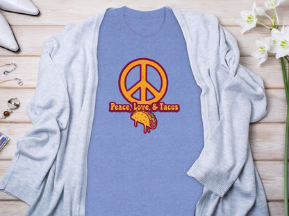 Peace Love & Tacos Graphic Tee