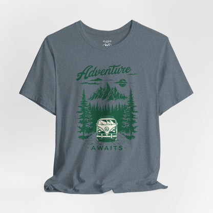 Adventure Awaits Unisex T-Shirt - Premium Travel & Outdoor Apparel