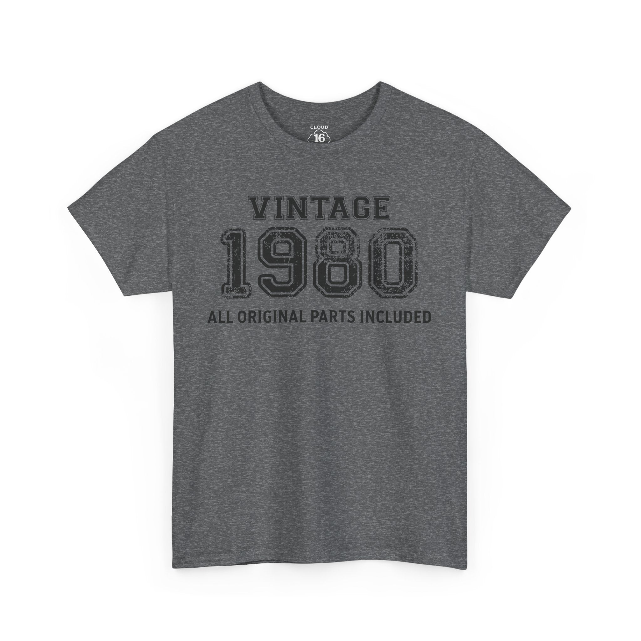Vintage 1980 Retro T-Shirt - Premium Unisex Cotton Tee