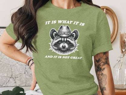 It Is What It Is And It Is Not Great T-shirt