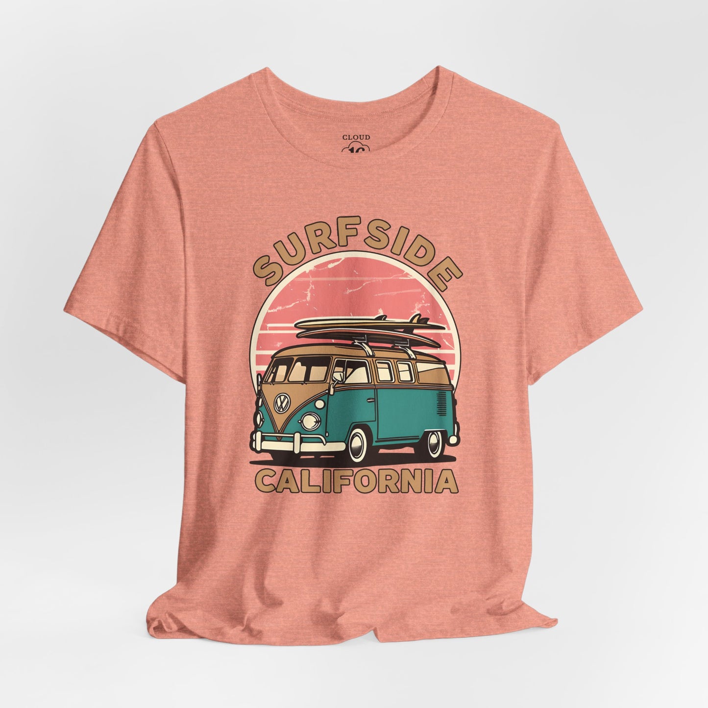 Surfside California Tee - Unisex Beach Shirt