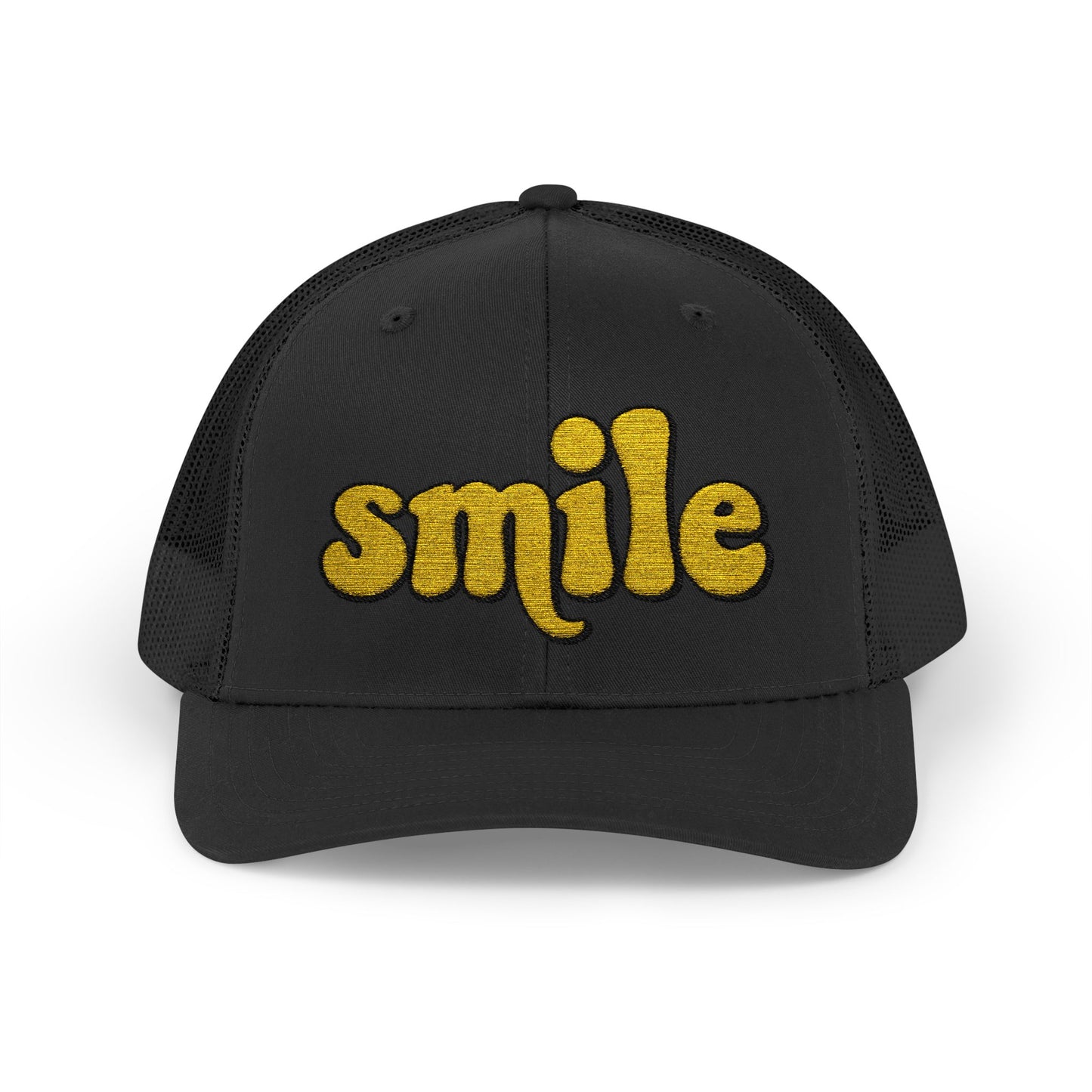 Sparkling Smile Snapback Trucker Cap - Premium Summer Hat for Festivals & Everyday Wear