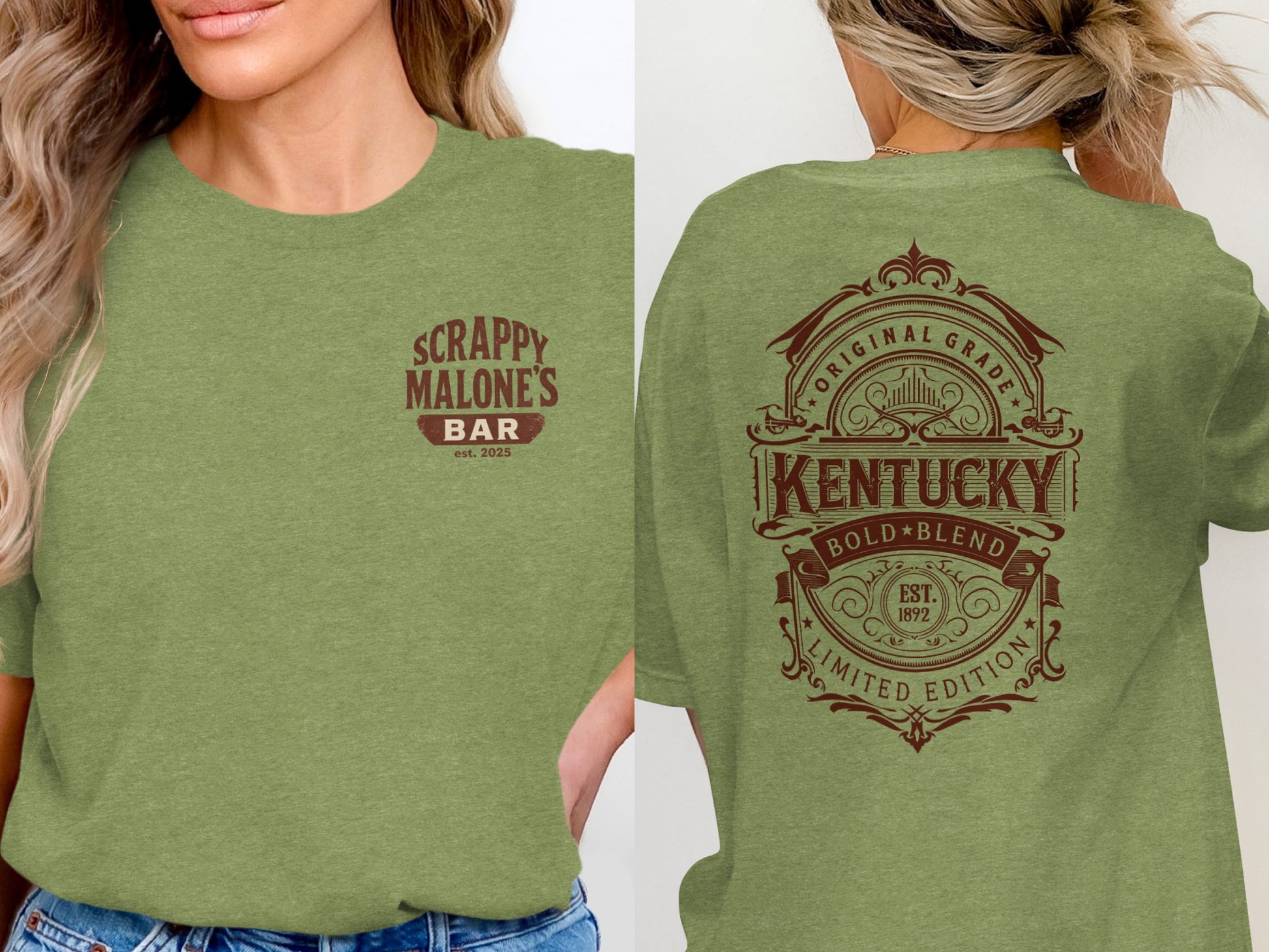Kentucky Bold Blend Original Grade Limited Edition T-Shirt T-shirt - Scrappy Malone's Bar 100-Proof Humor - Cloud 16 Clothing Co.