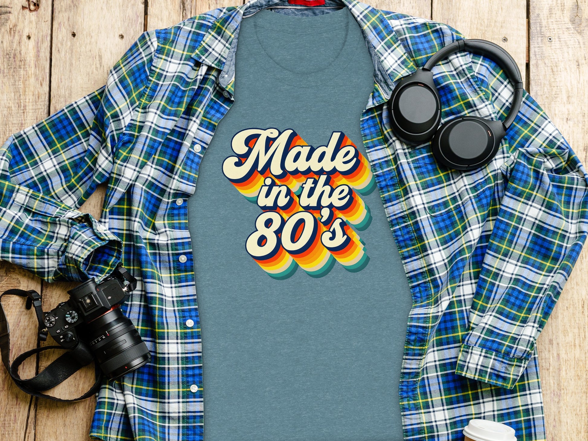 Made in the 80's Retro Graphic Shirt