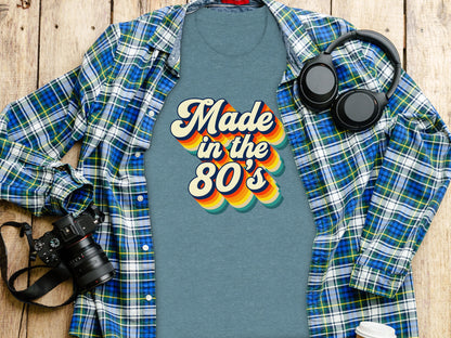 Made in the 80's Retro Graphic Shirt