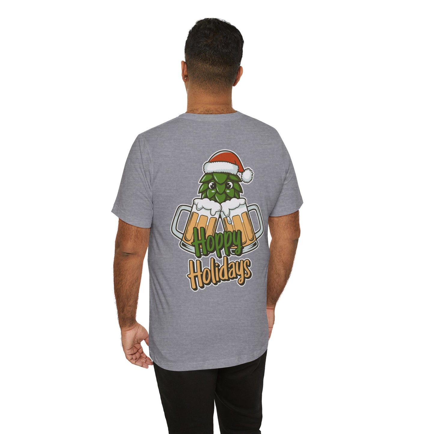 Scrappy Malone's Bar 'Hoppy Holidays' Christmas Tee
