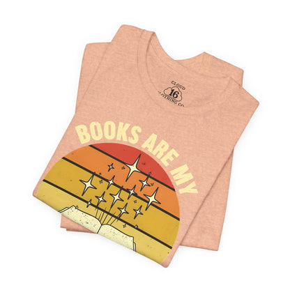 Books Are My Favorite Time Machines T-Shirt - Literary Book Lover Gift