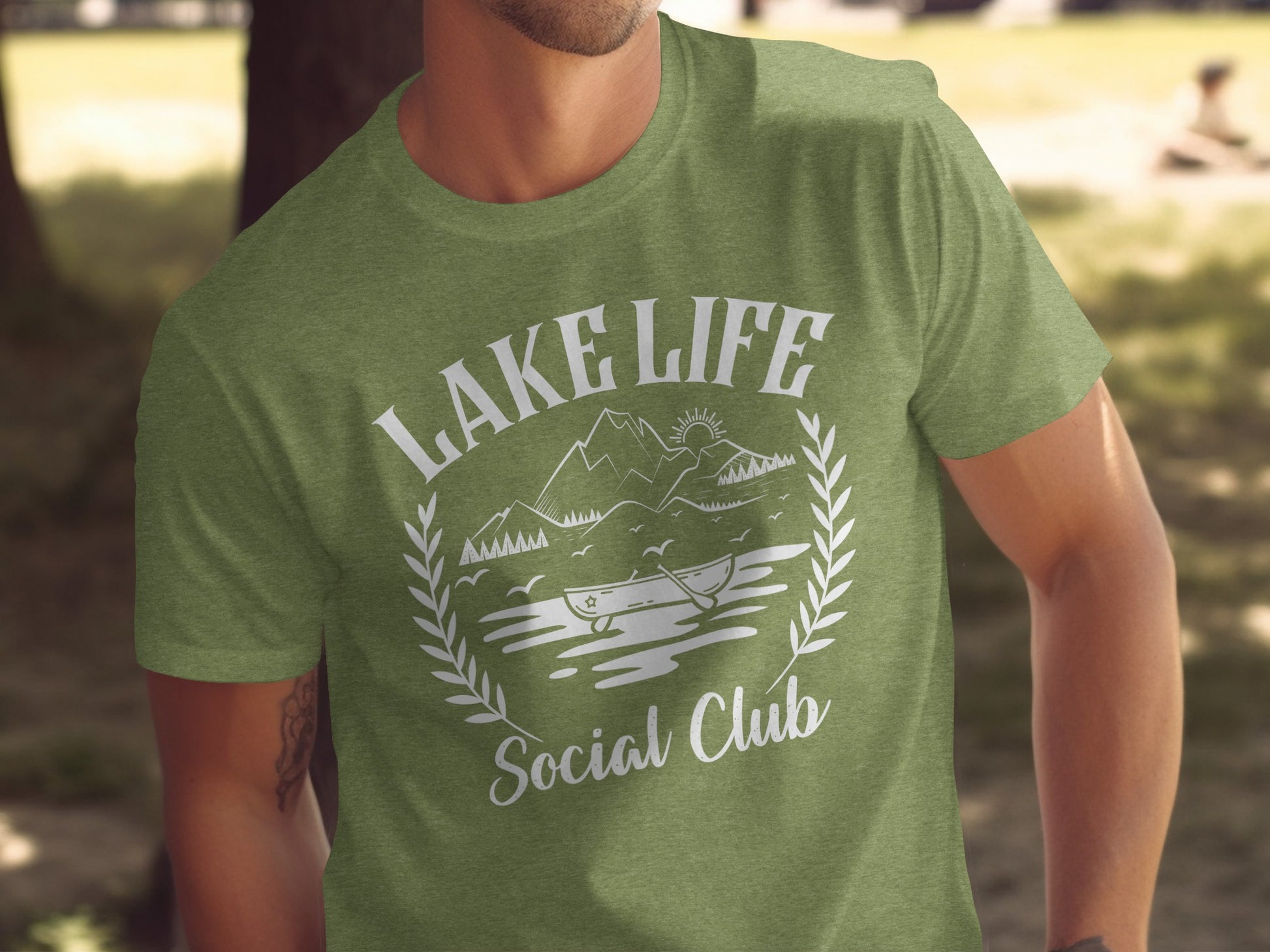 Lake Life Social Club Boating Outdoor Activity T-Shirt T-Shirt - Outdoor & Adventure Collection - Mile Marker 16 Gear by Cloud 16 Clothing Co.