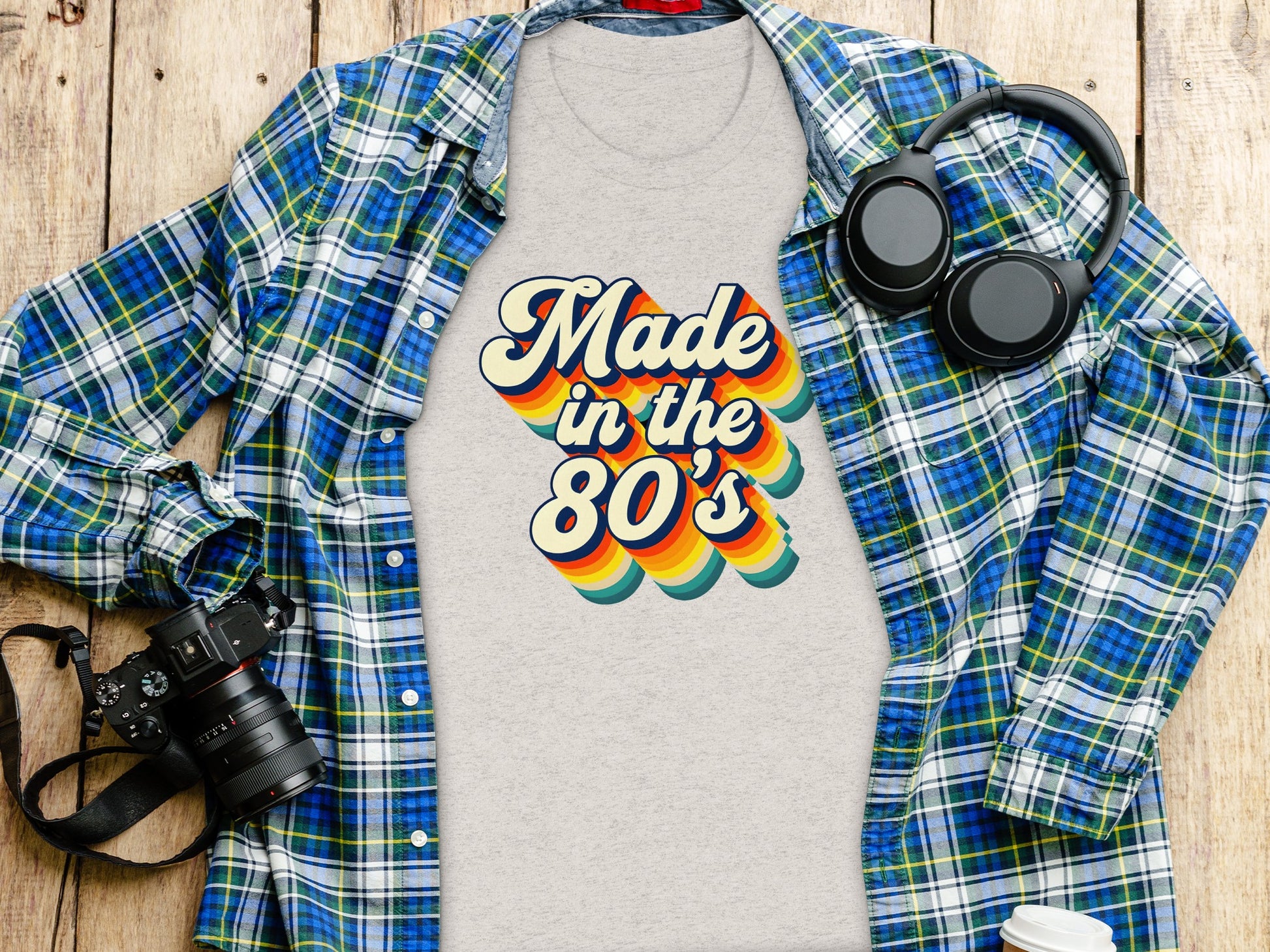 Made in the 80's Retro Graphic T-Shirt Product