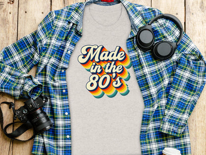 Made in the 80's Retro Graphic T-Shirt Product