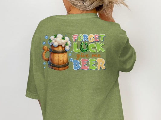 Scrappy Malone's Bar, Irish Pub Sign, Shamrock Decor, St Patricks Day Gift, Home Bar, Man Cave, Bar Decor, Unique Gift Idea T-Shirt - Scrappy Malone's Bar 100-Proof Humor - Cloud 16 Clothing Co.