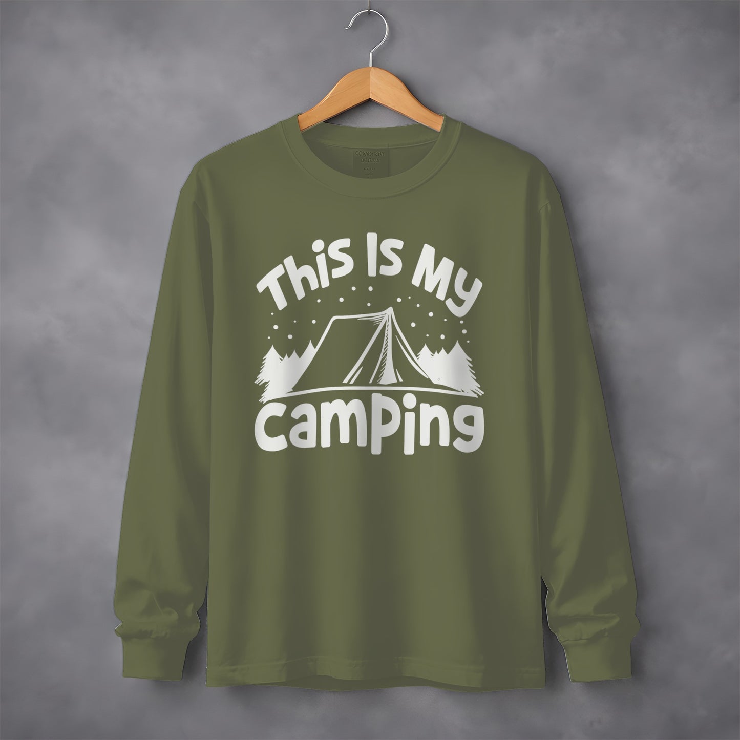 This Is My Camping Long Sleeve Graphic Shirt product