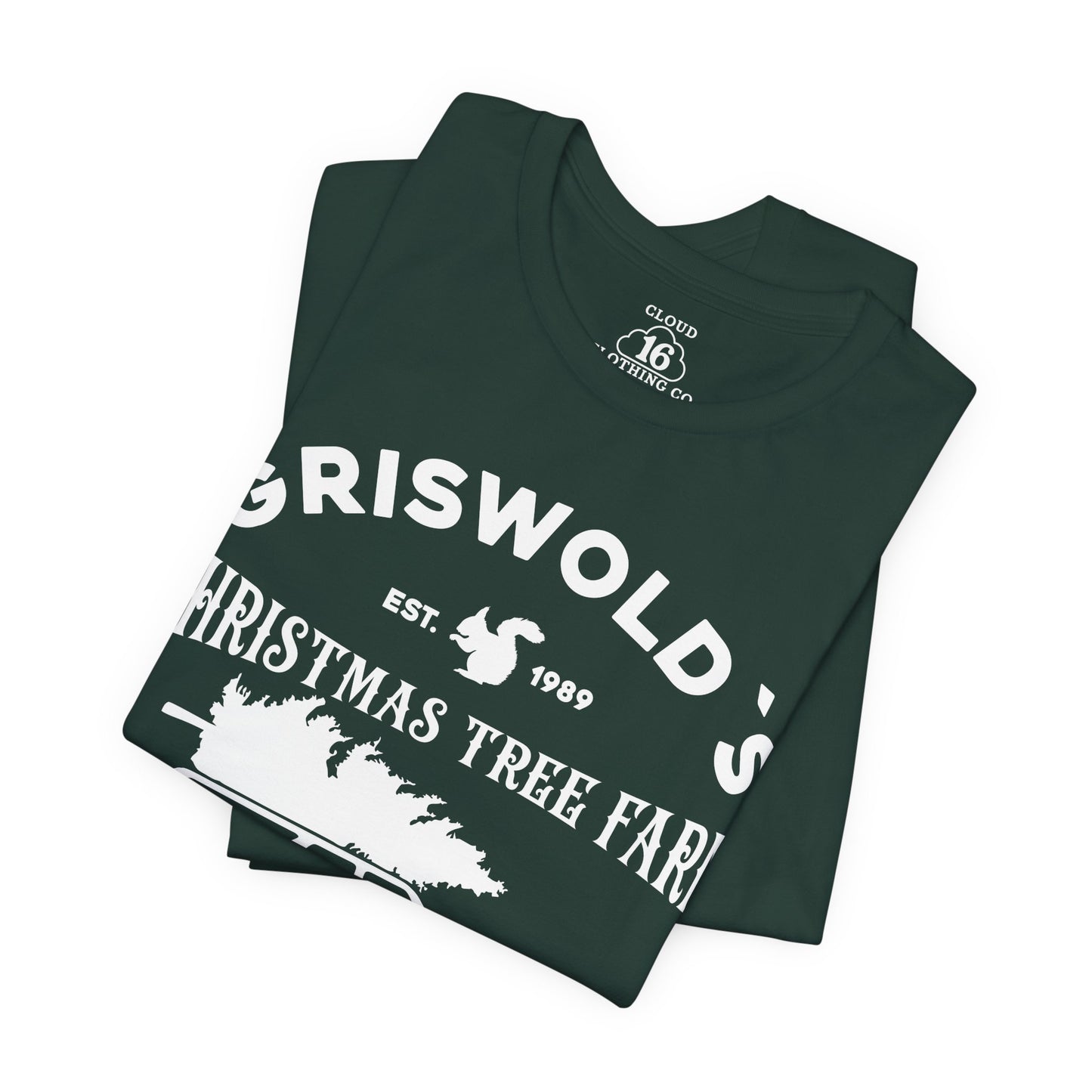 Griswold Christmas Tree Farm Vintage T-Shirt - Funny Holiday Graphic Tee