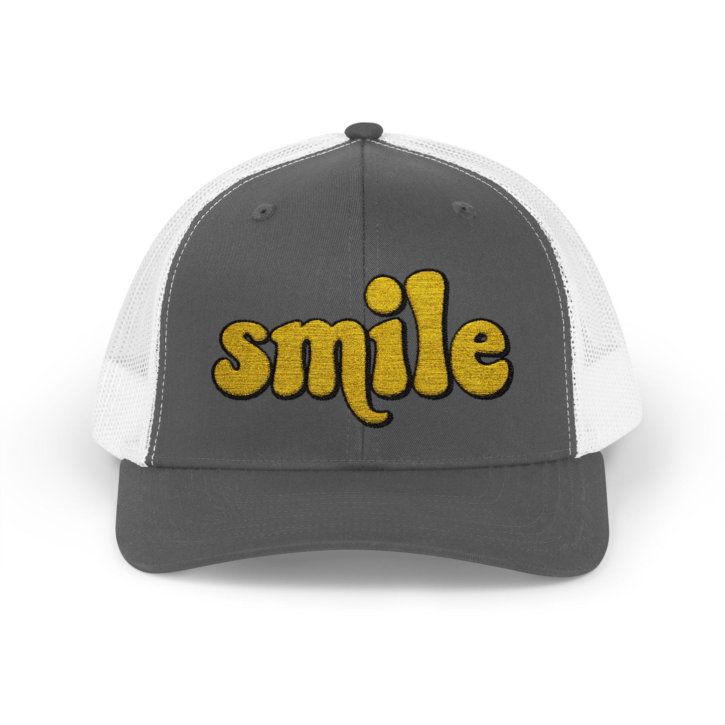 Sparkling Smile Snapback Trucker Cap - Premium Summer Hat for Festivals & Everyday Wear