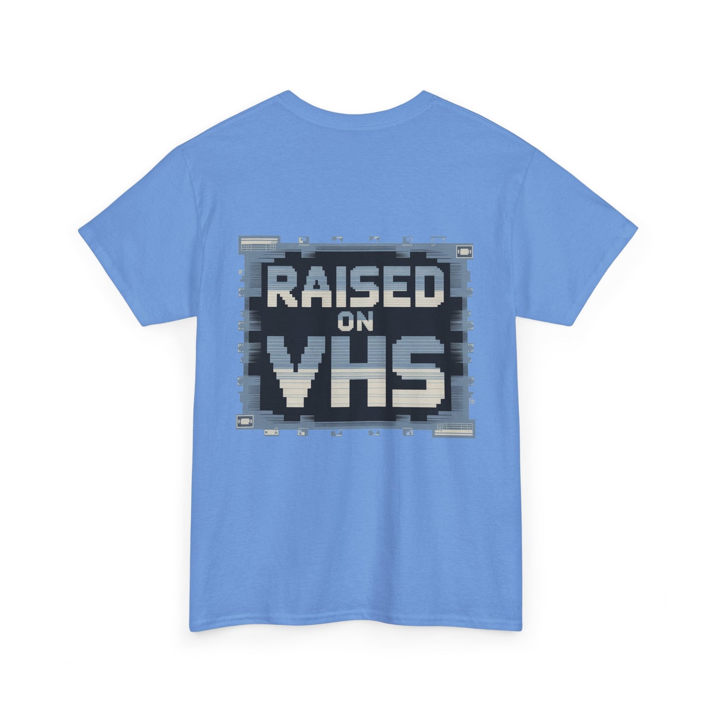 Raised on VHS Retro T-Shirt - Vintage 80s 90s Nostalgia Tee for Movie Lovers
