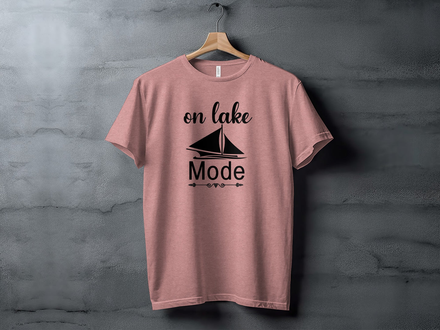 On Lake Mode Boat Vacation Summer Holiday Trip T-Shirt T-Shirt - Outdoor & Adventure Collection - Mile Marker 16 Gear by Cloud 16 Clothing Co.