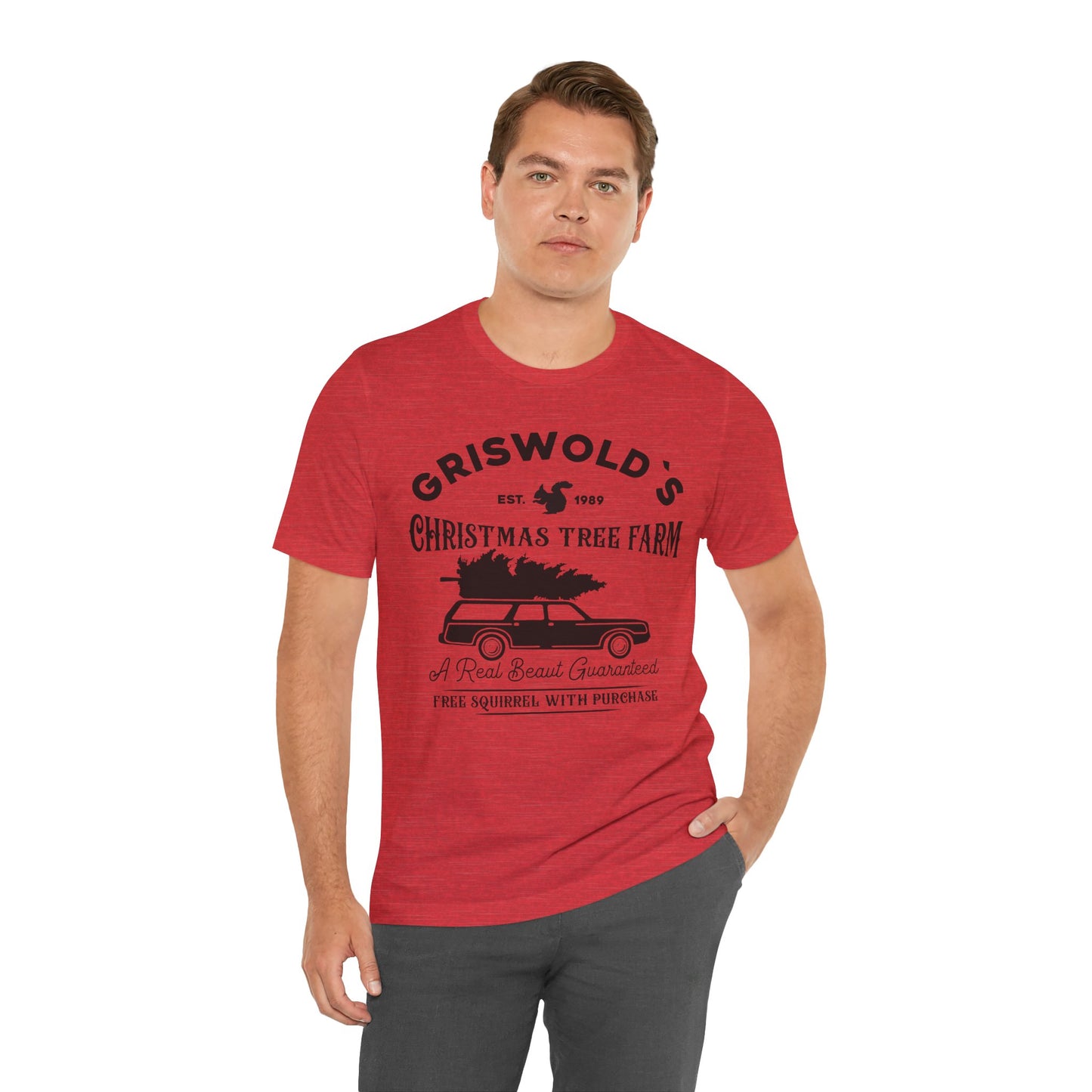 Griswold Christmas Tree Farm Vintage T-Shirt - Funny Holiday Graphic Tee