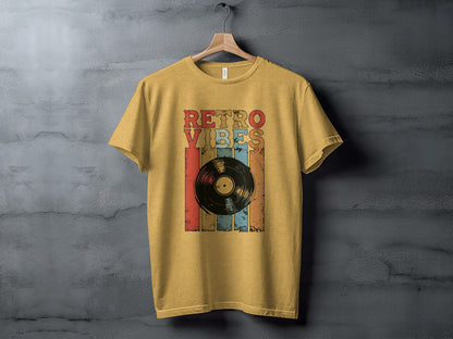 Retro Vibes Vinyl Record Graphic T-Shirt product