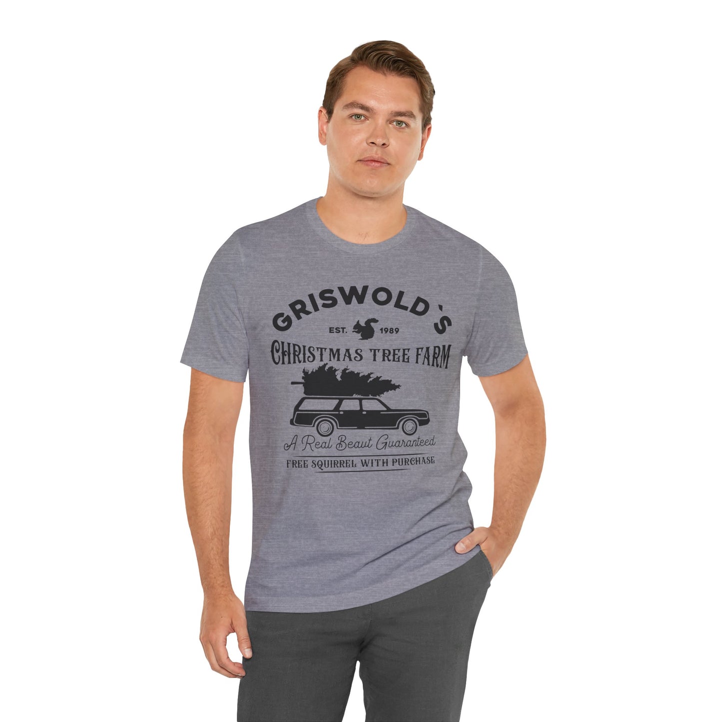 Griswold Christmas Tree Farm Vintage T-Shirt - Funny Holiday Graphic Tee