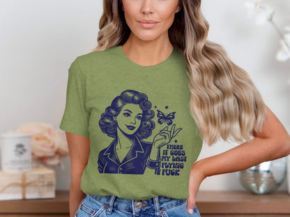 There It Goes My Last Flying F*ck Graphic Tee