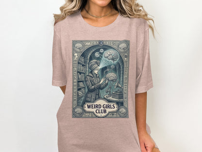 Weird Girls Club Oracle Vision T-Shirt - Black Label Series