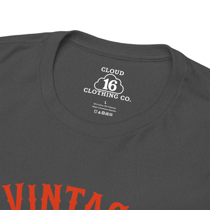 Vintage 1977 T-Shirt - Premium Unisex Heavy Cotton Retro Tee